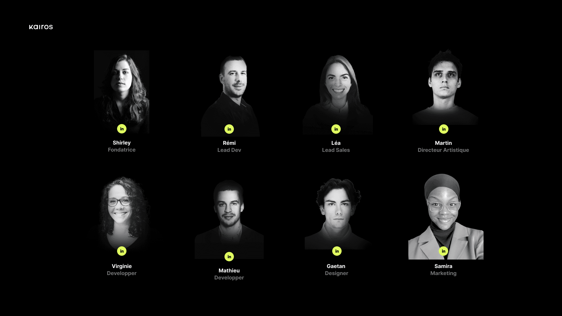 Kairos Agency team