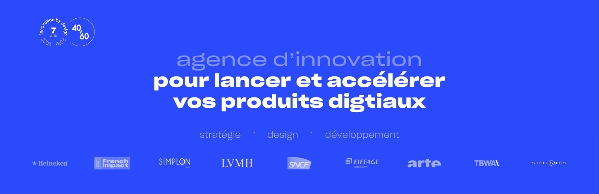 40/60 UX, CX et développement. Agréée CII cover